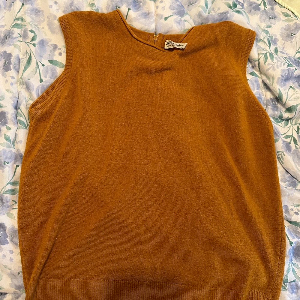 Vintage cashmere top